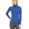 Anky Ladies Mockneck - Queens Blue -Equestrian Riding Equipment Store ankymockneckblue1rdy