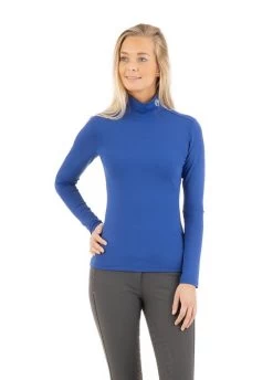 Anky Ladies Mockneck - Queens Blue
