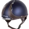 Antares Galaxy Jockey Helmet - Blue/Brown 1 Antares Galaxy Jockey Helmet - Blue/Brown -Equestrian Riding Equipment Store antares galaxy jockey blue brown 1rdy