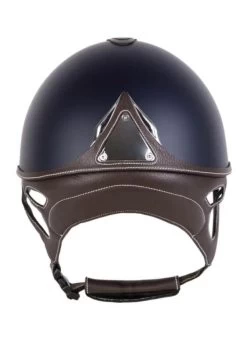 Antares Galaxy Jockey Helmet - Blue/Brown -Equestrian Riding Equipment Store antares galaxy jockey blue brown 4rdy