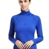 Ariat Auburn 1/4 Zip Baselayer - Mazarine Blue 2 Ariat Auburn 1/4 Zip Baselayer - Mazarine Blue -Equestrian Riding Equipment Store ariat auburn base mazarine 1rdy