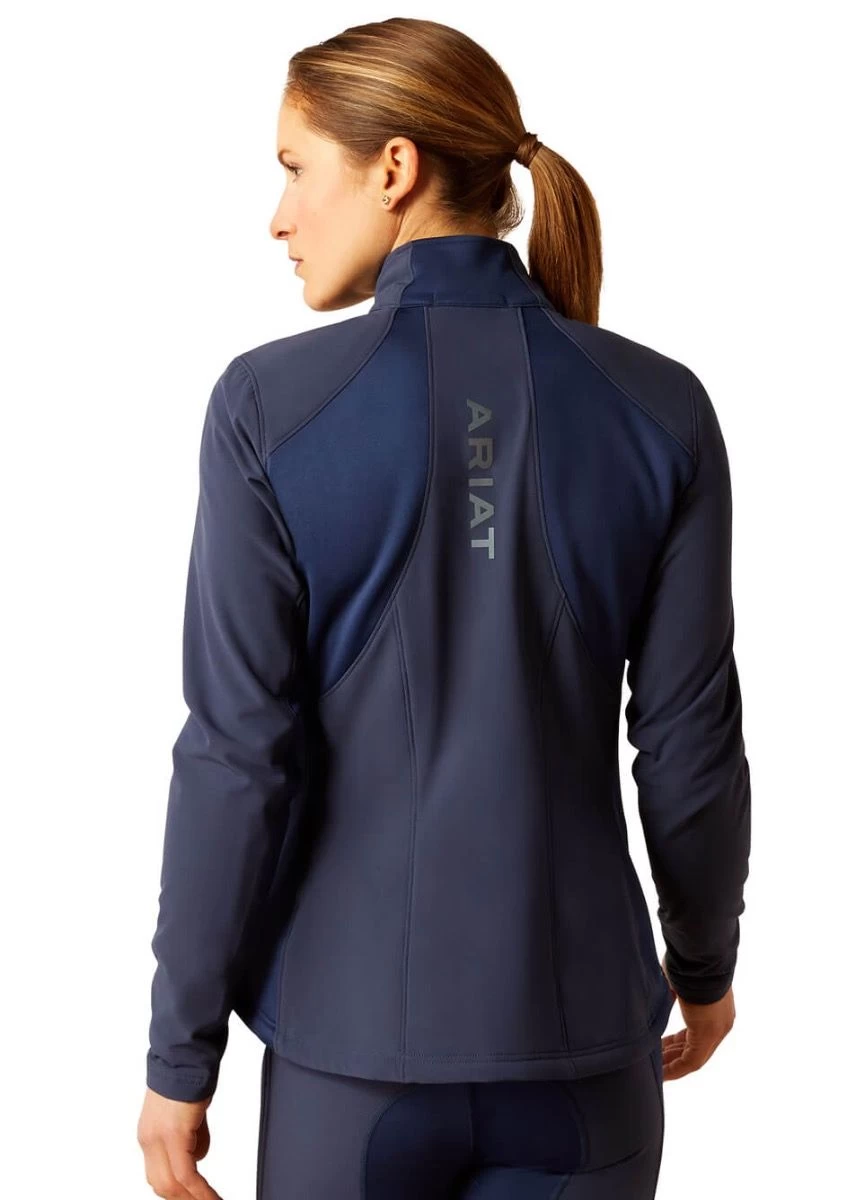 Ariat Boreas Full Zip Sweatshirt - Navy 4 Ariat Boreas Full Zip Sweatshirt - Navy - Image 2
