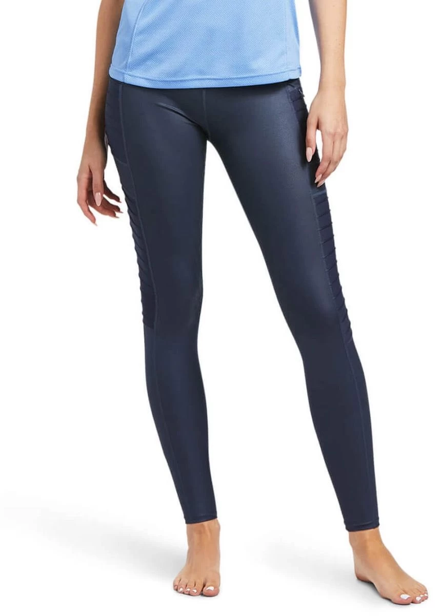 Ariat EOS Moto Full Seat Tights - Blue Nights 5 Ariat EOS Moto Full Seat Tights - Blue Nights - Image 3