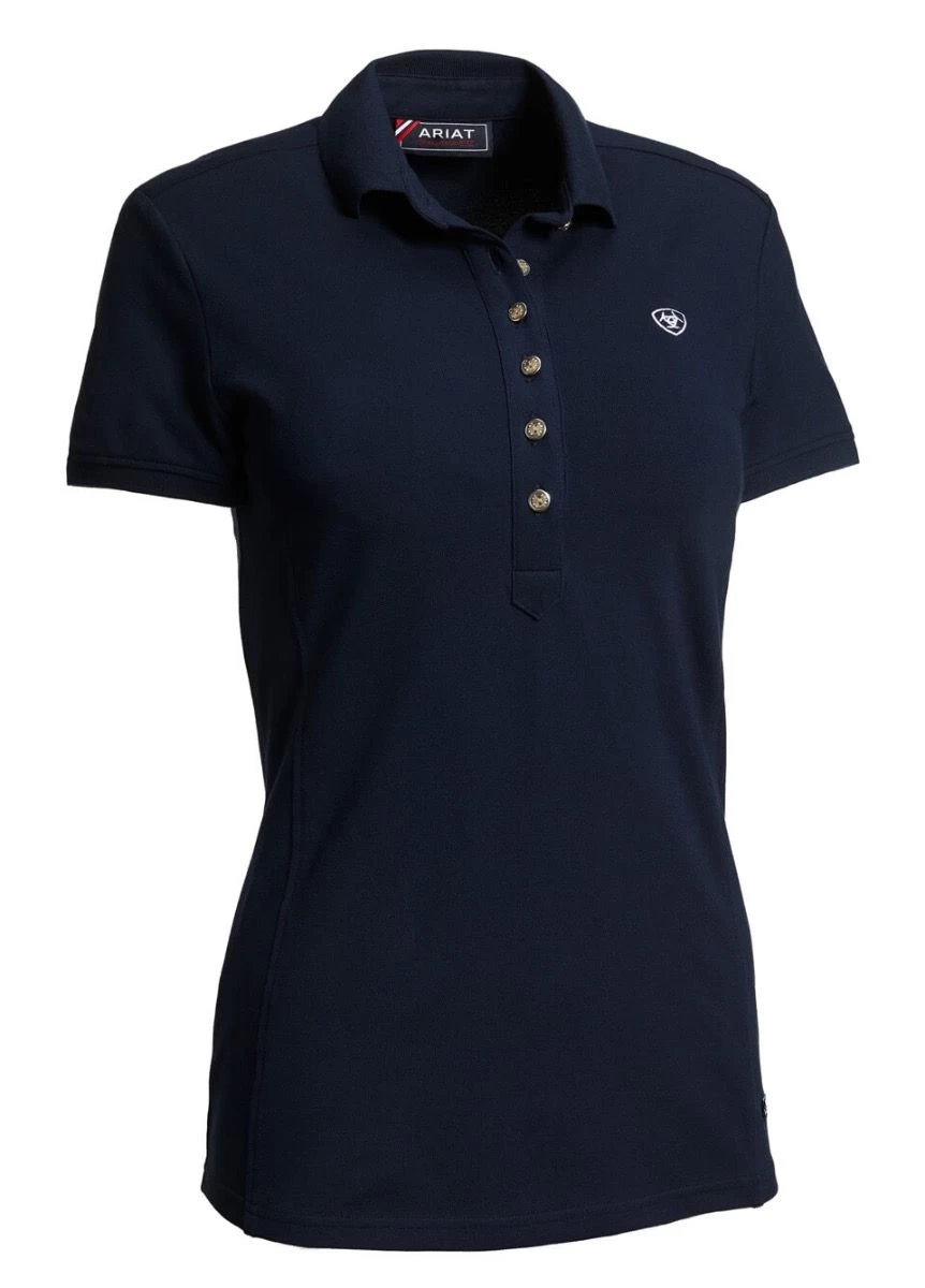 Ariat Prix 2.0 Polo - Navy 4 Ariat Prix 2.0 Polo - Navy - Image 2