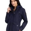 Ariat Sterling Parka - Navy Heather 2 Ariat Sterling Parka - Navy Heather -Equestrian Riding Equipment Store ariat sterling parka navy 1rdy