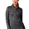 Ariat Tek Team 1/2 Zip Sweatshirt - Ebony 2 Ariat Tek Team 1/2 Zip Sweatshirt - Ebony -Equestrian Riding Equipment Store ariat tek ebony 1rdy