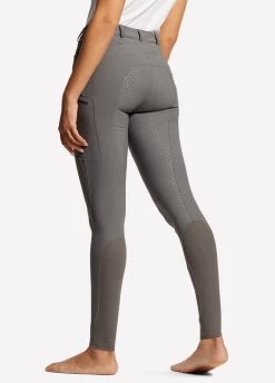 Ariat Womens Triton Grip Full Seat Riding Breeches - Plum Grey -Equestrian Riding Equipment Store ariat triton breeches grey2