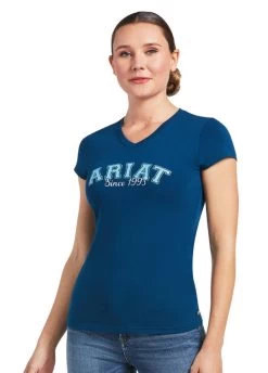 Ariat Since 1993 SS TShirt - Blue Opal