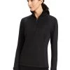 Ariat Venture 1/2 Zip Sweatshirt - Black -Equestrian Riding Equipment Store ariat venture sweatshirt black 1rdy