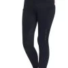Ariat Kids Venture Thermal TIghts - Black 1 Ariat Kids Venture Thermal TIghts - Black -Equestrian Riding Equipment Store ariat youth venture tight black 1rdy