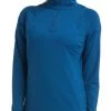 Ariat Auburn 1/4 Zip Baselayer - Blue Opal