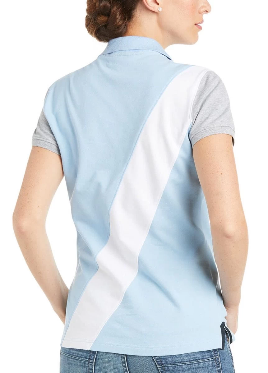 Ariat Taryn Polo - Blue Bell 4 Ariat Taryn Polo - Blue Bell - Image 2