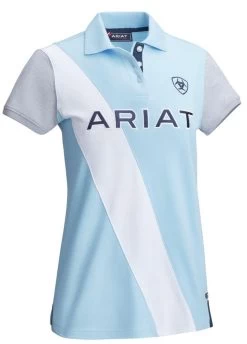 Ariat Taryn Polo - Blue Bell 7 Ariat Taryn Polo - Blue Bell -Equestrian Riding Equipment Store ariattarynbluebellrdy