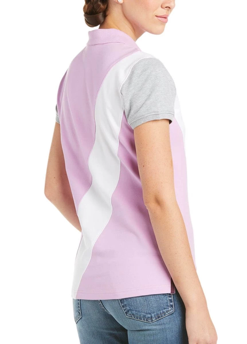 Ariat Taryn Polo - Violet Tulle 4 Ariat Taryn Polo - Violet Tulle - Image 2