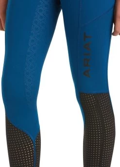 Ariat Kids EOS Full Seat Tights - Blue Opal -Equestrian Riding Equipment Store ariatyouthblue3rdy