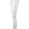 Blackfort Equestrian Riding Breggings - White/Silver -Equestrian Riding Equipment Store bf bregging white silver 1rdy