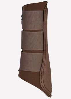 LeMieux Grafter Brushing Boots - Brown -Equestrian Riding Equipment Store brngboots3