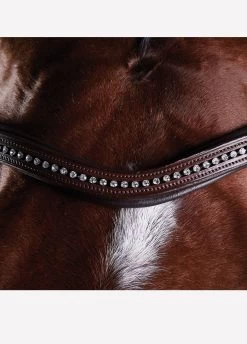 Collegiate ComFiTec Sheepskin Bridle - Brown -Equestrian Riding Equipment Store brownsheep