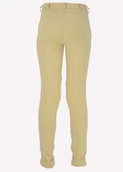Burton Junior HyPERFORMANCE Jodhpurs - Beige -Equestrian Riding Equipment Store burtonjodbei3