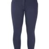 Burton Ladies HyPERFORMANCE Jodhpurs - Navy 2 Burton Ladies HyPERFORMANCE Jodhpurs - Navy -Equestrian Riding Equipment Store burtonldsjodnvyrdy