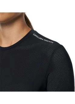 Cavalleria Toscana Perforated T-Shirt - Navy -Equestrian Riding Equipment Store cavalleria toscana perforated tshirt navy 4rdy