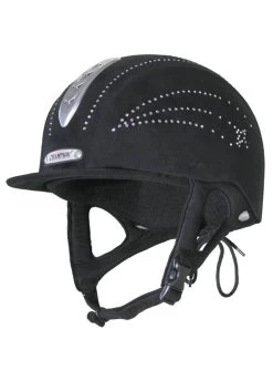 Champion Junior X-Air Star Plus Hat - Black/Crystal