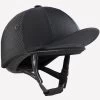 Charles Owen J3 Jockey Skull - Black -Equestrian Riding Equipment Store charleso j3 b