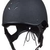 Charles Owen JS1 Pro Skull Riding Hat - Black -Equestrian Riding Equipment Store charlesowenjs1problackrdy