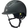 Charles Owen EQx Kylo MIPS Matte Hat - Black -Equestrian Riding Equipment Store co kylo matte black 1rdy