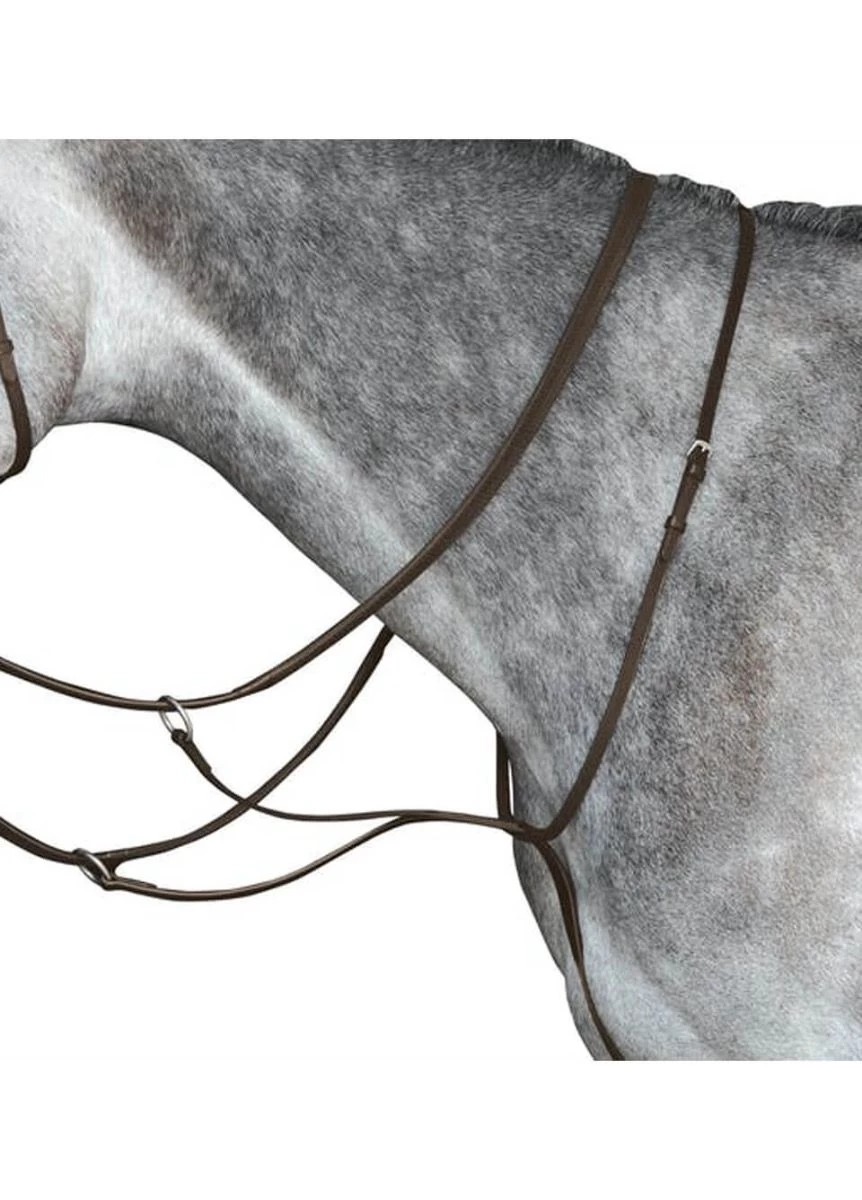 Collegiate Running Martingale IV - Brown 3 Collegiate Running Martingale IV - Brown