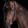 Collegiate Comfitec Crystal Training Bridle - Black -Equestrian Riding Equipment Store crystalbridleblkrdy
