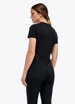 Cavalleria Toscana Academy Jersey T-Shirt - Black -Equestrian Riding Equipment Store ct academy jersey black 2rdy