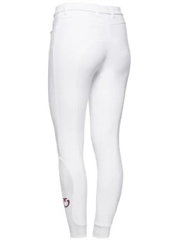 Cavalleria Toscana New Knee Grip Breeches - White -Equestrian Riding Equipment Store ctbreechwhite2rdy