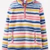 Joules Junior Ellie Half Zip Fleece - Multi Stripe -Equestrian Riding Equipment Store ellie1