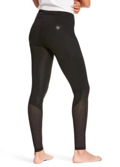 Ariat Womens EOS Full Seat Tights - Black -Equestrian Riding Equipment Store eosfsblk2rdy