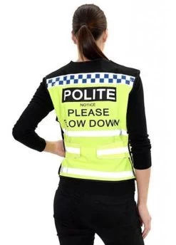 Equisafety Polite Hi Viz Waistcoat - Yellow
