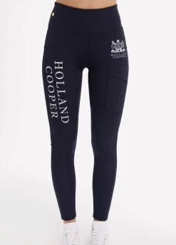 Holland Cooper Equestrian Equi Legging Sport - Ink Navy -Equestrian Riding Equipment Store equileggingsportink1