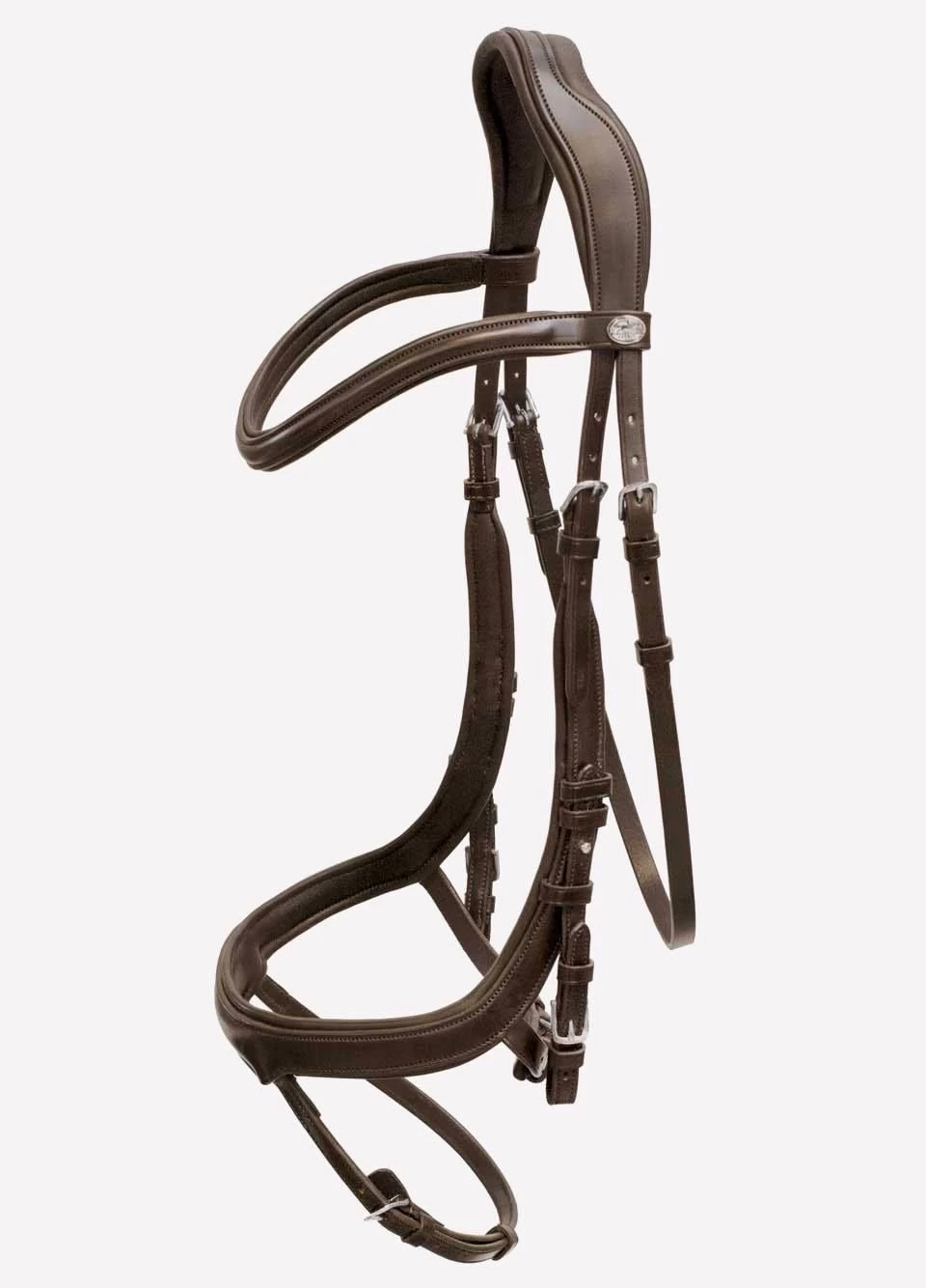 Schockemohle Equitus Alpha Bridle - Brown 3 Schockemohle Equitus Alpha Bridle - Brown