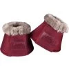 Eskadron Faux Fur Bell Boots - Rustic Red -Equestrian Riding Equipment Store eskbellbootred1rdy