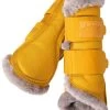 Eskadron Mesh Faux Fur Boots - Vintage Gold -Equestrian Riding Equipment Store eskmeshbootgold1rdy