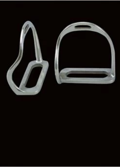 Jeffries Simplex Bent Leg Stirrup Irons