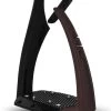 Freejump Soft'Up Pro+ Stirrups - Black/Choco -Equestrian Riding Equipment Store freejump soft up pro plus black choc 1rdy