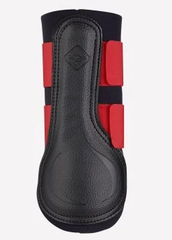 LeMieux Grafter Brushing Boots - Chilli Red -Equestrian Riding Equipment Store graftchilli4