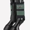 LeMieux Grafter Brushing Boots - Hunter Green -Equestrian Riding Equipment Store grafthunt1