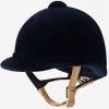 Charles Owen Hampton Riding Hat - Navy -Equestrian Riding Equipment Store hamptonnvy