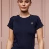 Holland Cooper Elite Tee - Ink Navy 2 Holland Cooper Elite Tee - Ink Navy -Equestrian Riding Equipment Store hc elite tee inknavy 1rdy