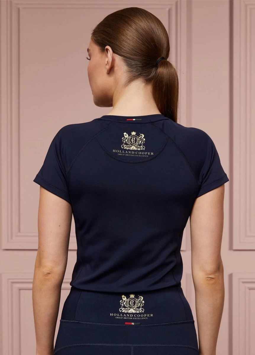 Holland Cooper Elite Tee - Ink Navy 4 Holland Cooper Elite Tee - Ink Navy - Image 2