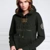Holland Cooper Heritage Hoodie - Racing Green -Equestrian Riding Equipment Store hc heitage hoodie racing green 1rdy