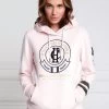 Holland Cooper Heritage Hoodie - Blush -Equestrian Riding Equipment Store hc heritage hoodie blush 1rdy