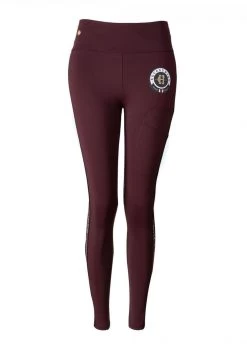 Holland Cooper Sport Legging - Mulberry -Equestrian Riding Equipment Store hc heritage legging mulberry 3rdy